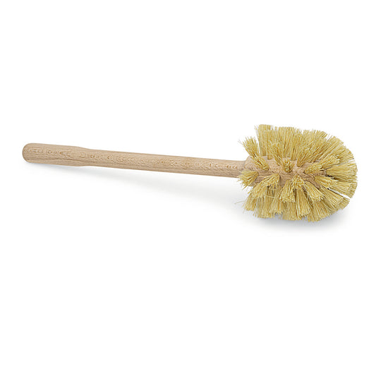 Die Nölle Profi Brush WC-Bürste aus Holz mit Naturfasern (39 cm, Ø 90 mm) von Nölle Profi Brush Bürsten- & Pinseltechnik e.K. sorgt dank rundem Kopf für effektive, umweltfreundliche und nachhaltige WC-Reinigung.