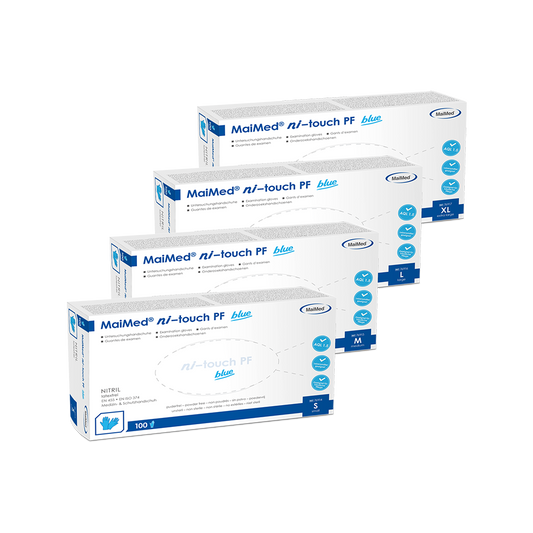 Jednorázové nitrilové rukavice MaiMed Ni-touch 100 kusů/krabice