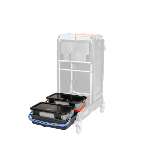 Numatic SRK 25 - 2 x Mopmatic mop box MK1 a miska pro MK1 černá vč. upevňovací šroub | Balení (1 kus)