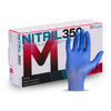 Altruan nitril350 nitrilní rukavice, jednorázové rukavice, modré - 100 kusů