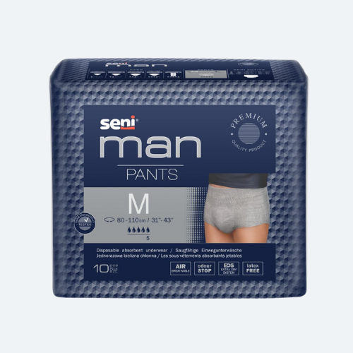 Inkontinence kalhoty pro muže