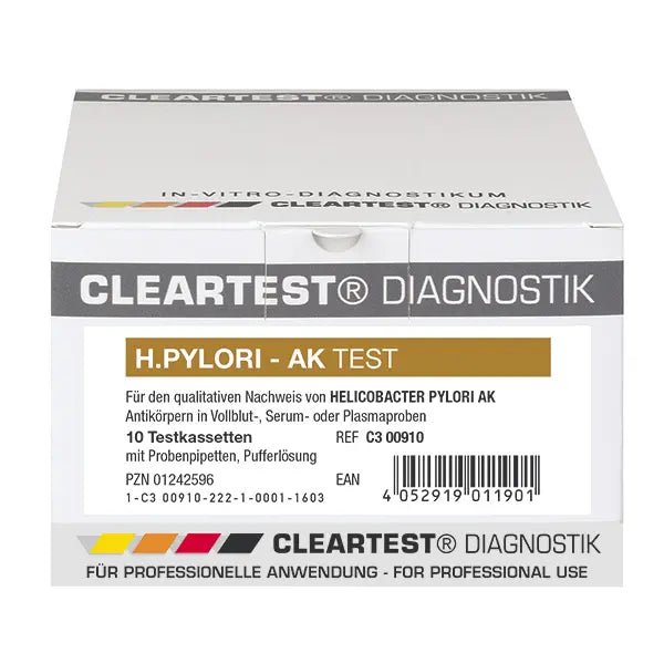 Nejčistší testovací kazety Pylori