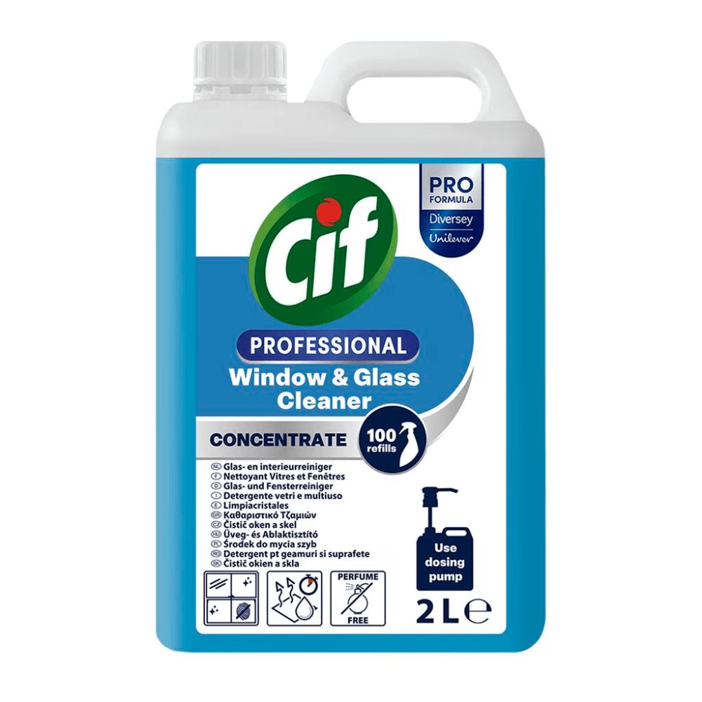 Cif Professional koncentrovaný čistič skla | Kanystr (2 l)