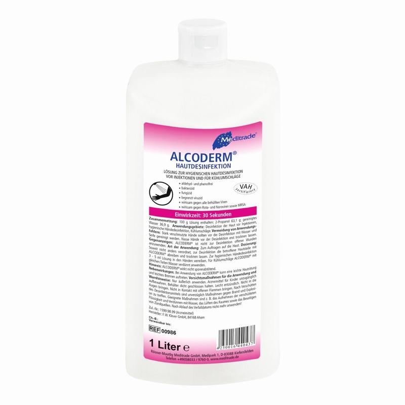 Alcoderm® dezinfekce kůže, 1 l | Láhev (1 kus)