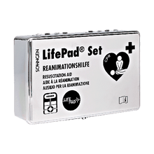 LifePad®-Box chrom včetně nástěnného držáku