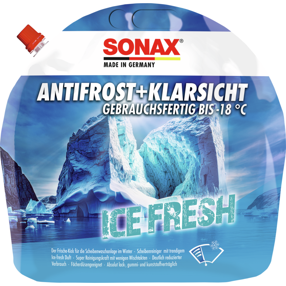 SONAX AntiFrost+KlarSicht bis -18 °C Ice-fresh