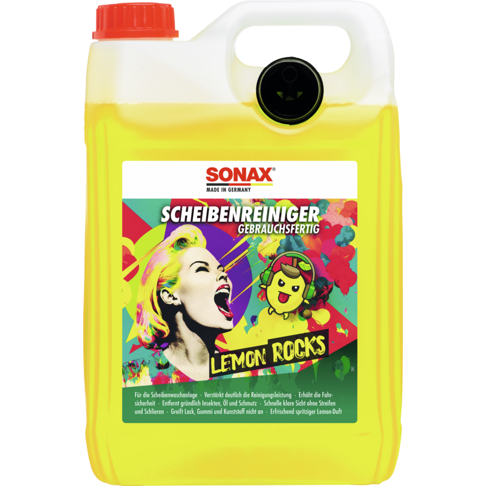 SONAX ScheibenReiniger gebrauchsfertig Lemon Rocks