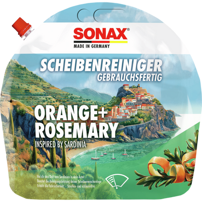 SONAX ScheibenReiniger gebrauchsfertig Orange+Rosemary