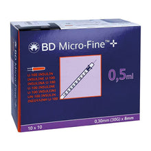 Inzulínová stříkačka Micro-Fine Plus | Balení (100 kusů)