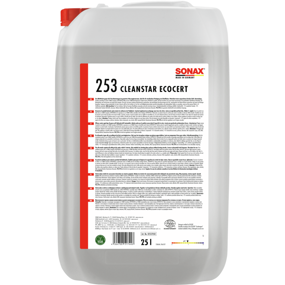 SONAX CleanStar Ecodetergent