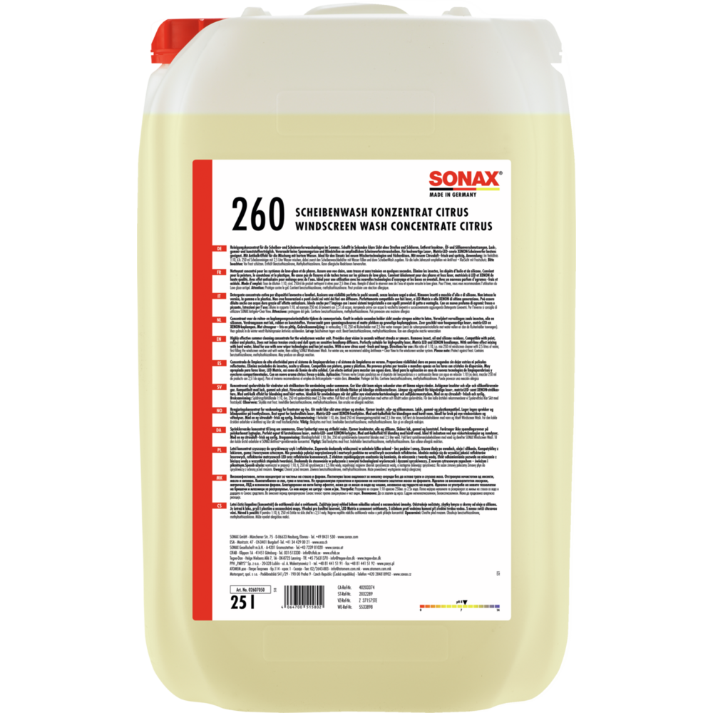 SONAX ScheibenWash Konzentrat Citrus