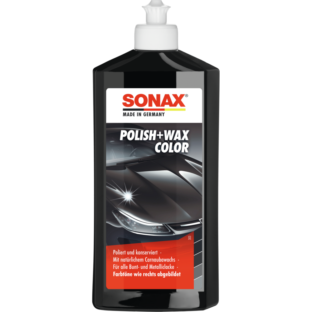 SONAX Polish+Wax Color schwarz