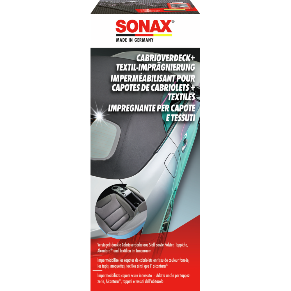 SONAX Cabrioverdeck+Textil-Imprägnierung
