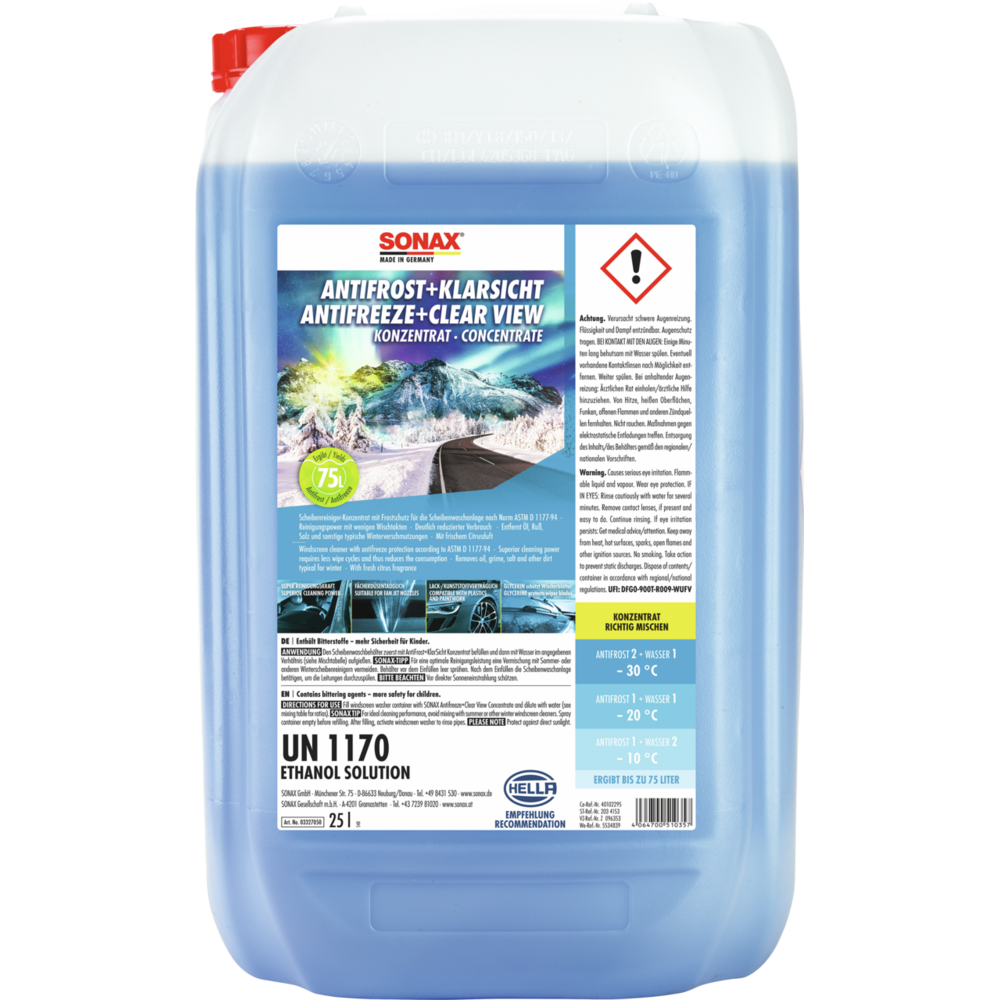 SONAX AntiFrost+KlarSicht Konzentrat Citrus