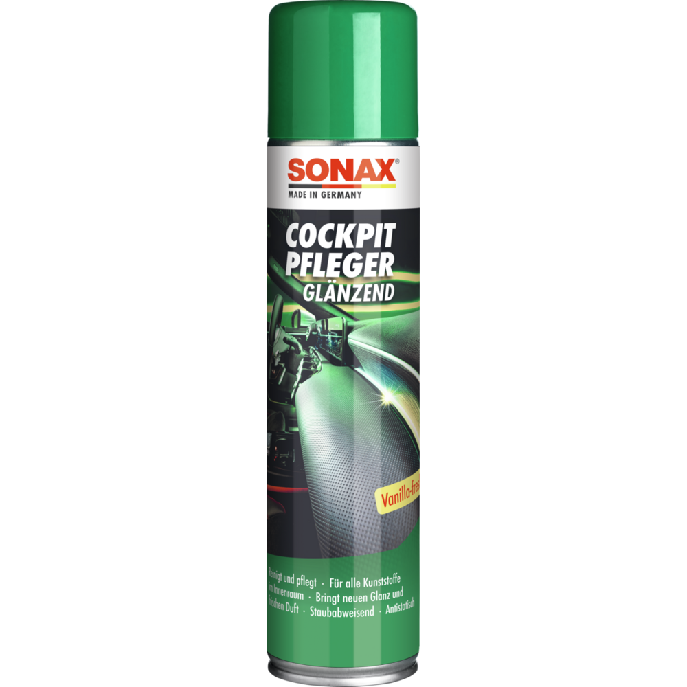 SONAX CockpitPfleger glänzend Vanilla-fresh