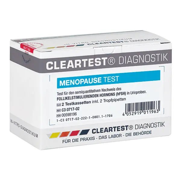 Cleartest Menopause, Balení: 6 testů | Balíček (6 testů)
