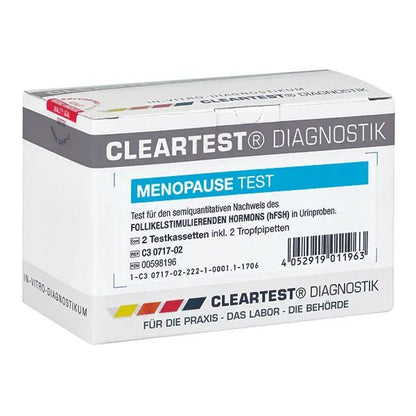 Cleartest Menopause, Balení: 6 testů | Balíček (6 testů)