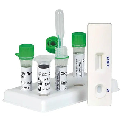 Cleartest CrP (10/30) Cut Off: 10mg/l Reference: 30mg/l Balení: 10 testů | Balíček (10 testů)