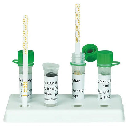 Cleartest CrP Cut Off: 10-40-80 mg/l