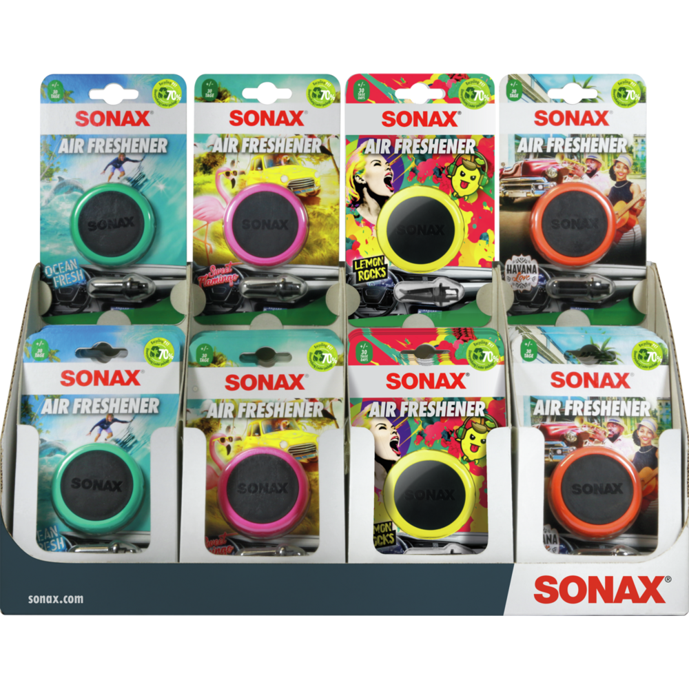 SONAX Air Freshener Thekendisplay gemischt