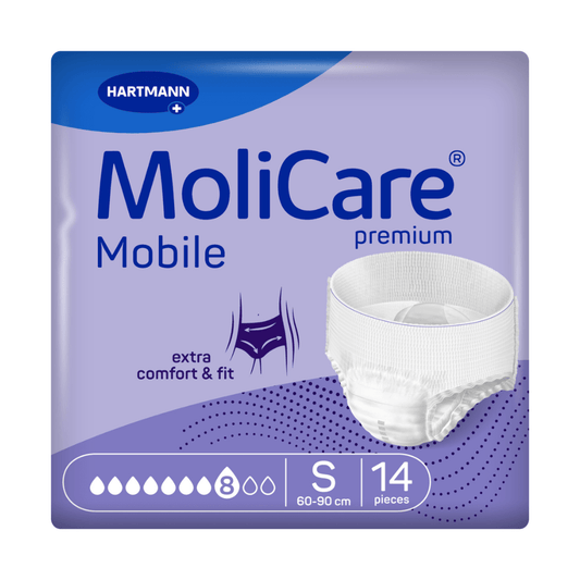 MoliCare® Premium Mobile inkontinenční kalhotky 8 kapek – velmi silná inkontinence