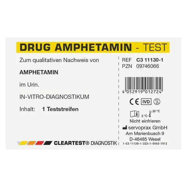 CLEARTEST Jediný test na drogy