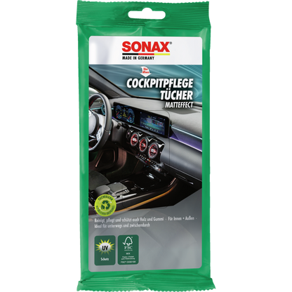 SONAX CockpitPflegeTücher Matteffect