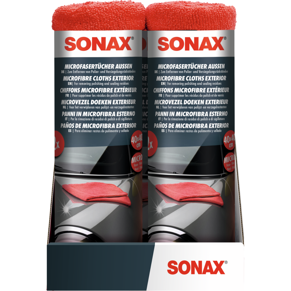 SONAX MicrofaserTücher Außen