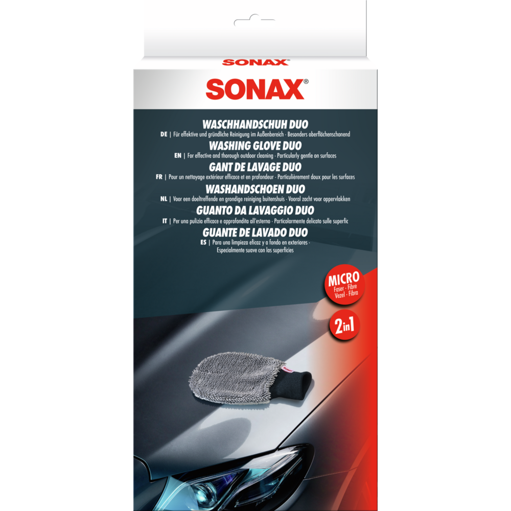 SONAX WaschHandschuh Duo