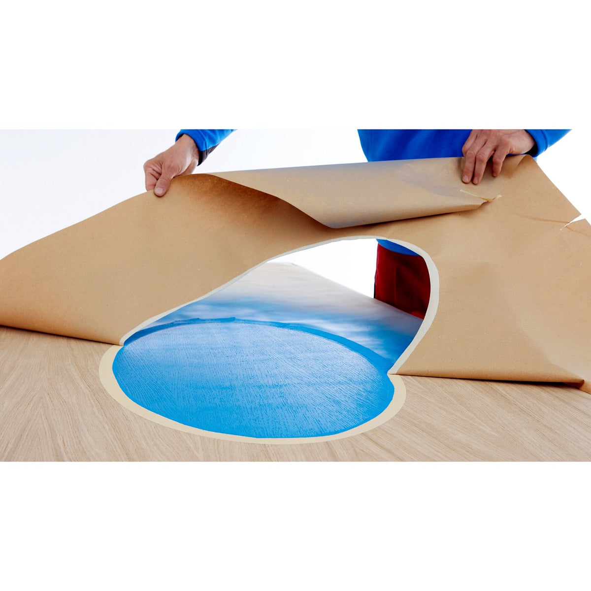 tesakrepp 4319 Abdeckband, hellbraun – Anwendung