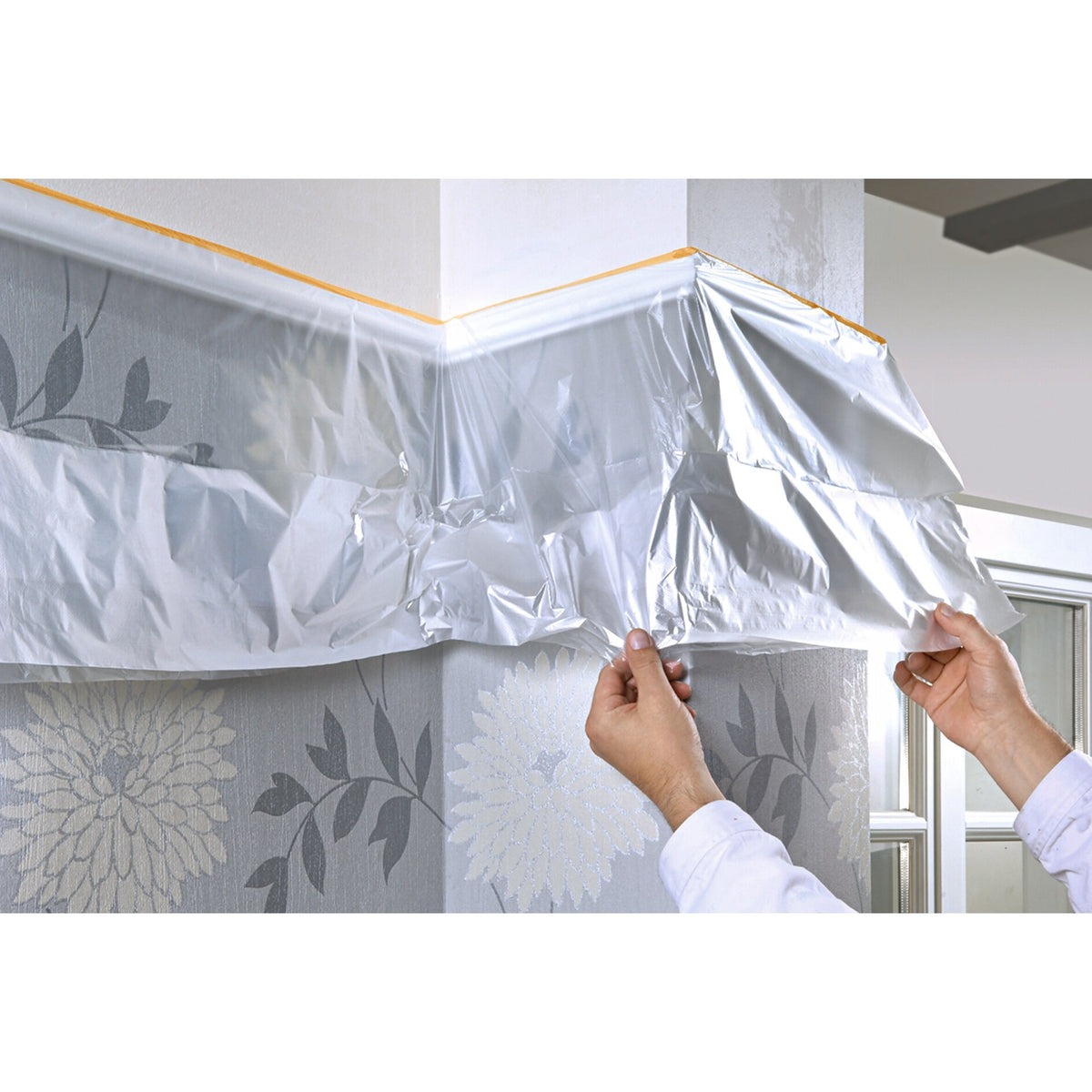 tesa Professional 4402 Easy Cover Präzision Standard Folie, orange – Anwendung
