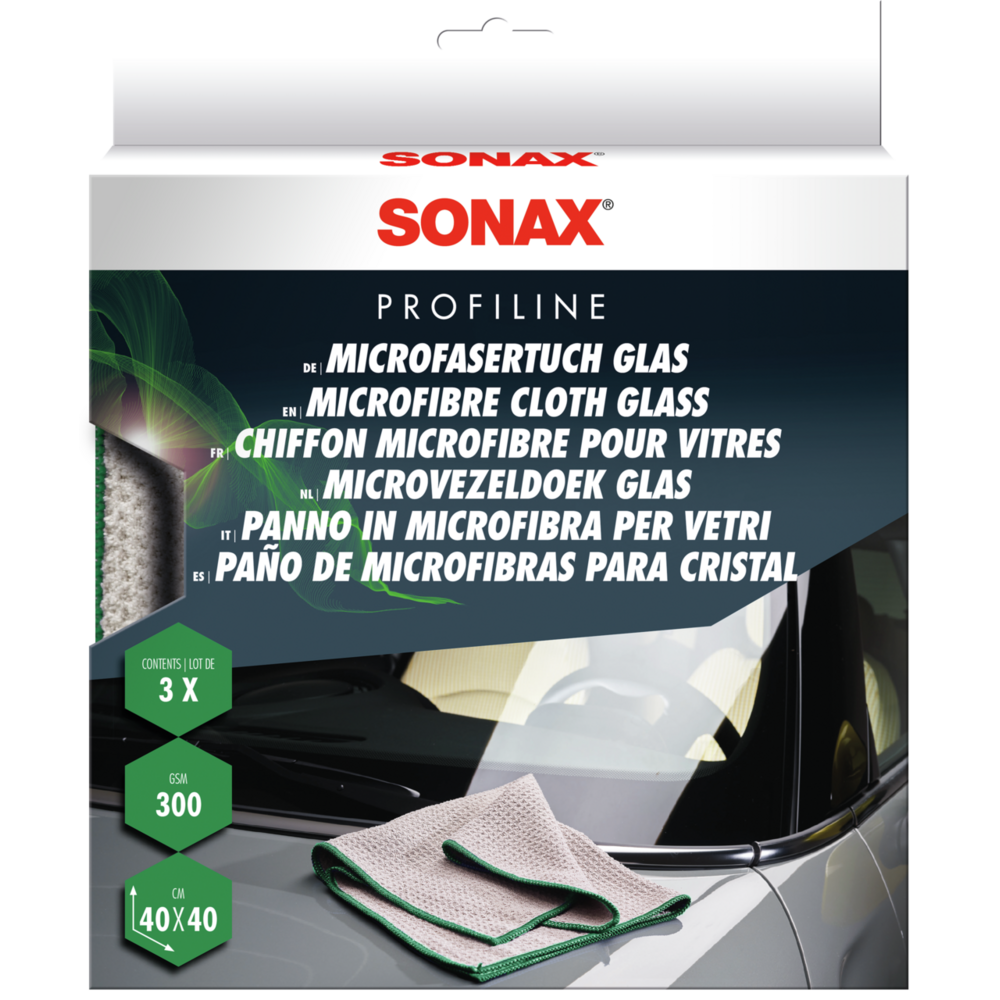 SONAX PROFILINE MicrofaserTuch Glas