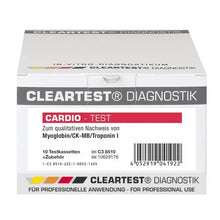 Cleartest Cardio Myglobin/CK-MB/Trop I Pack: 10 testů | Balíček (10 testů)
