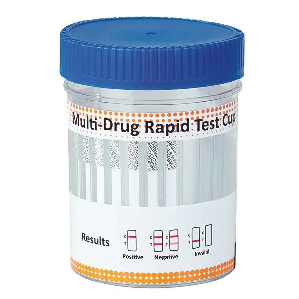 Cleartest Multi Drug Discreet ECO Urine Drug Test Cup, 5násobný *** Single Test | Kus (1 test)