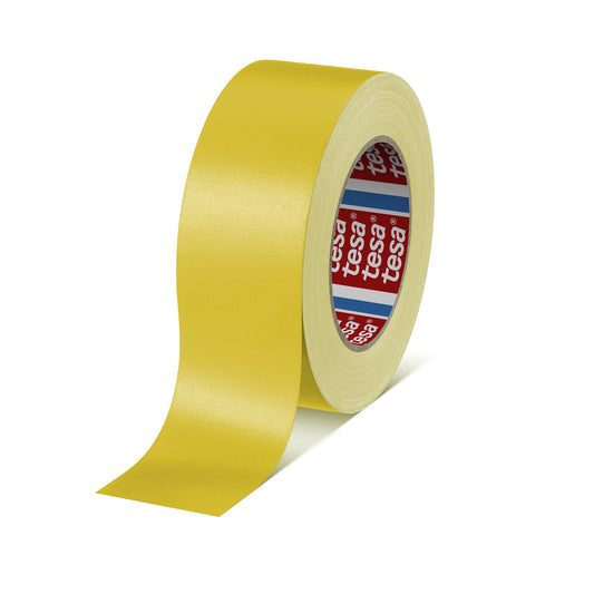 Lepicí páska Tesaband 4651 Premium, žlutá, 25 m × 50 mm