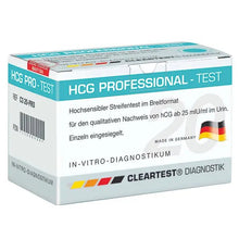 Cleartest HCG-Profesionální těhotenský test, balení: 20 testů | Balíček (20 testů)