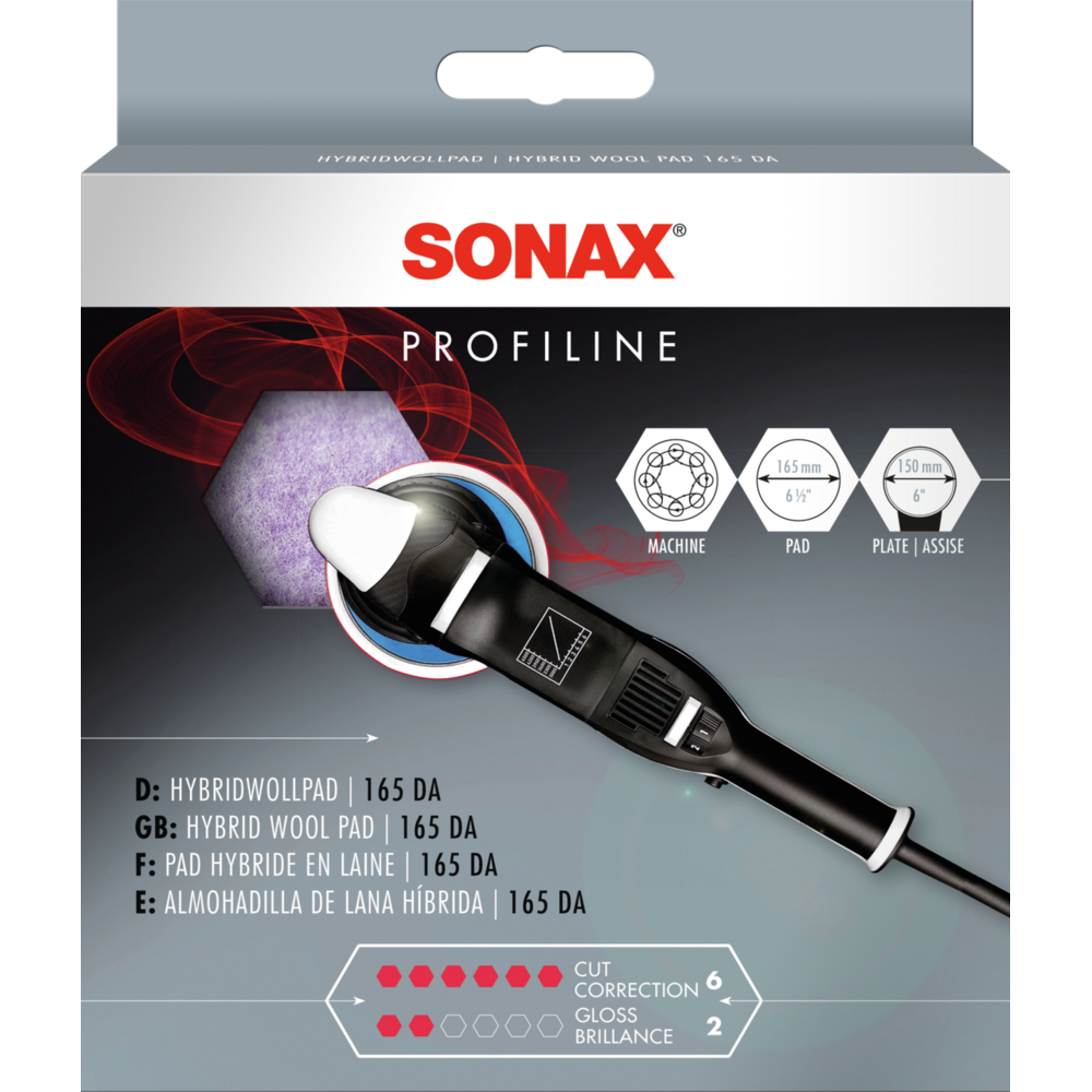 SONAX PROFILINE HybridWollPad 165