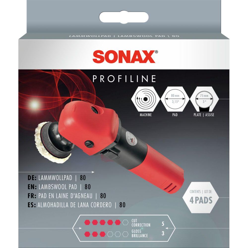 SONAX LammwollPad 80