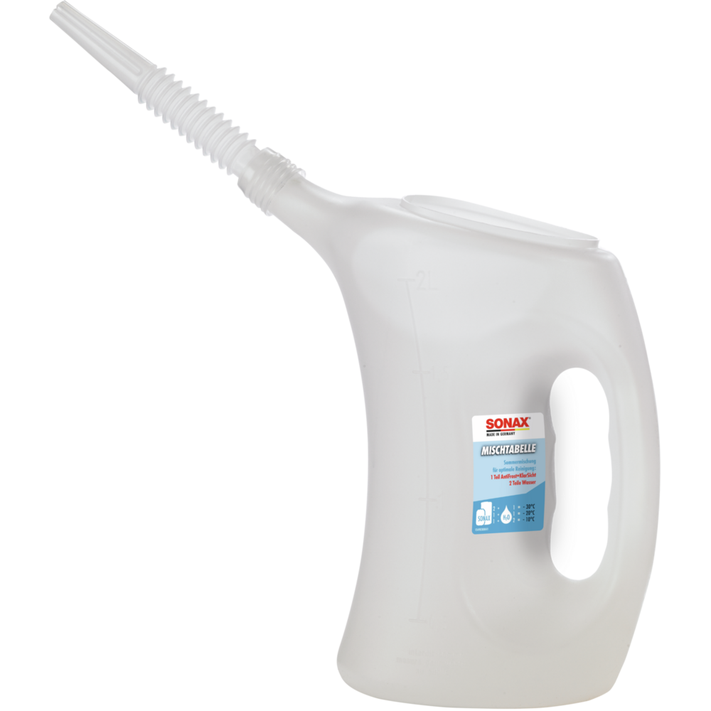 SONAX Messbecher mit flexiblem Schlauch 2 l