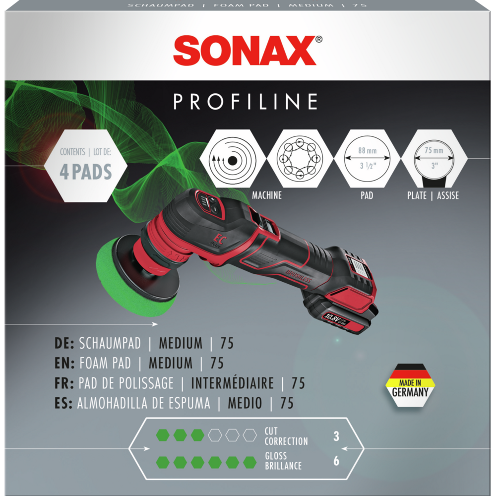 SONAX PROFILINE SchaumPad medium 75