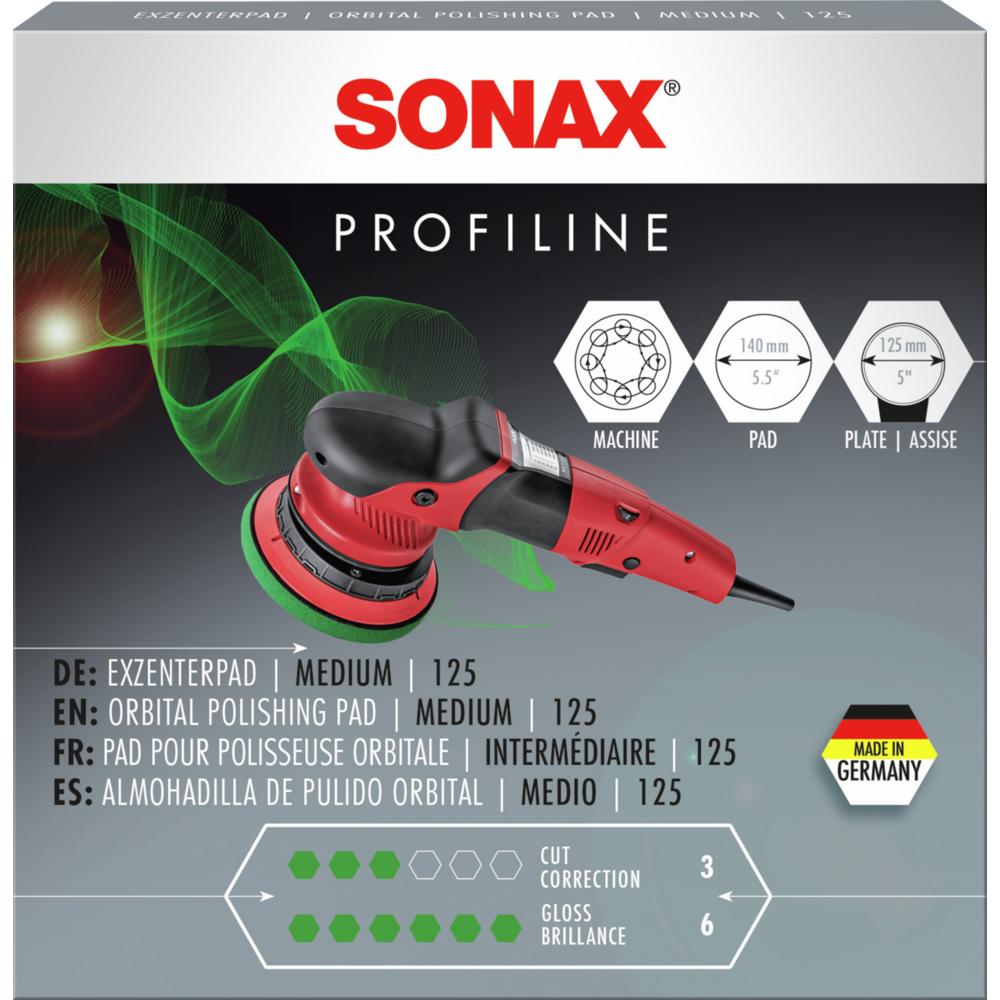 SONAX PROFILINE ExzenterPad medium 125