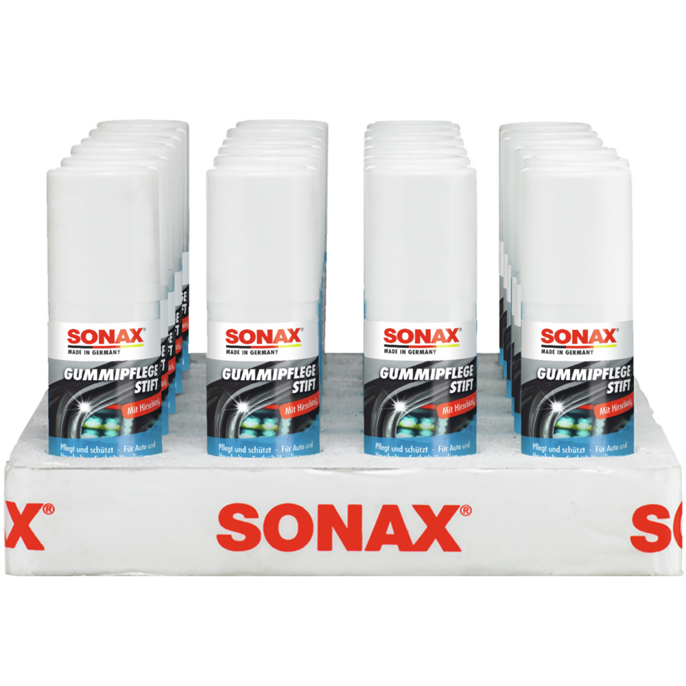 SONAX GummiPflegeStift Thekendisplay