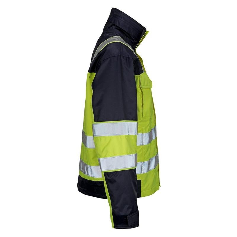 Zimní bunda MASCOT® Genova, hivis žlutá/námořnická