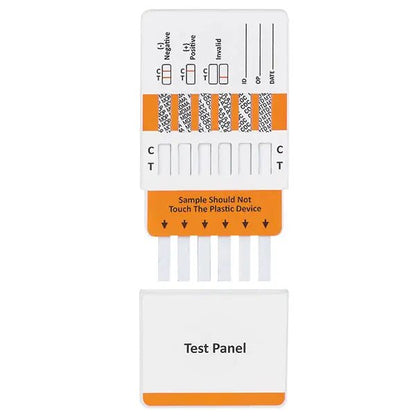 Cleartest Multi Drug utírací test 12násobná kombinace léčiv, testovací destička