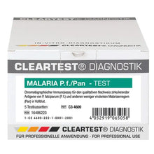 Cleartest Malaria P.f./Pan Pack: 5 testovacích kazet | Balíček (5 testů)