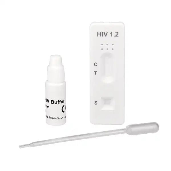 Cleartest HIV 1.2 Pack: 10 testů včetně příslušenství | Balíček (10 testů)