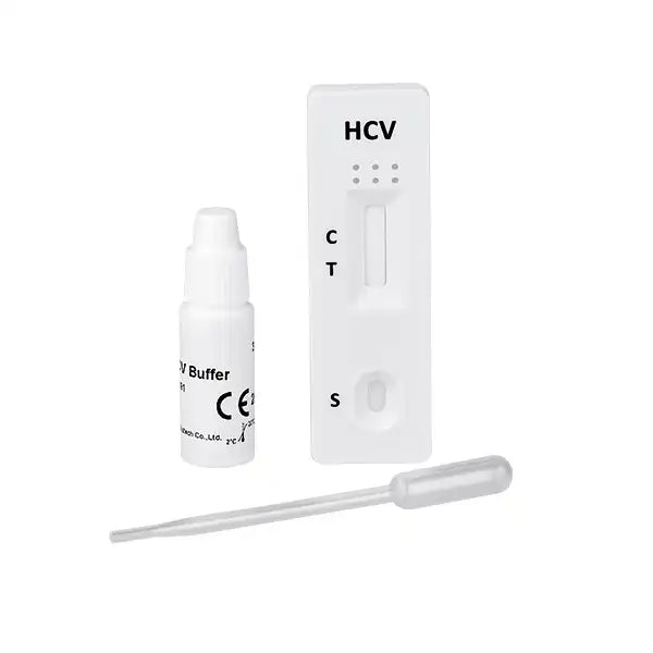 Cleartest Hepatitis C (HCV) Pack: 10 testů, včetně příslušenství | Balíček (10 testů)