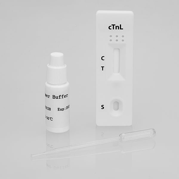Cleartest light Troponin I Pack: 5 testovacích kazet, včetně příslušenství | Balíček (5 testů)