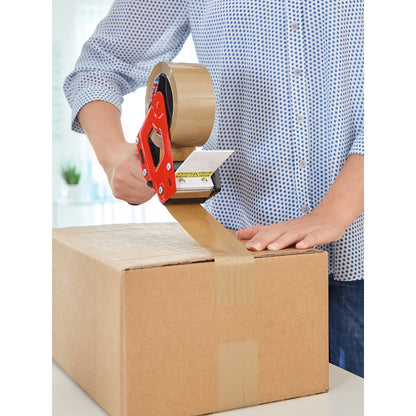 tesapack Packband Handabroller Economy – Anwendung