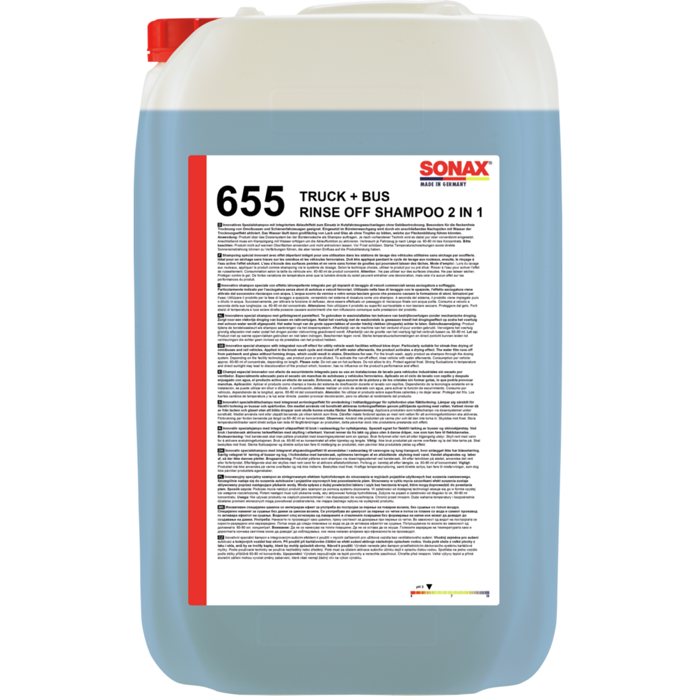 SONAX Truck+Bus Rinse off Shampoo 2 in 1